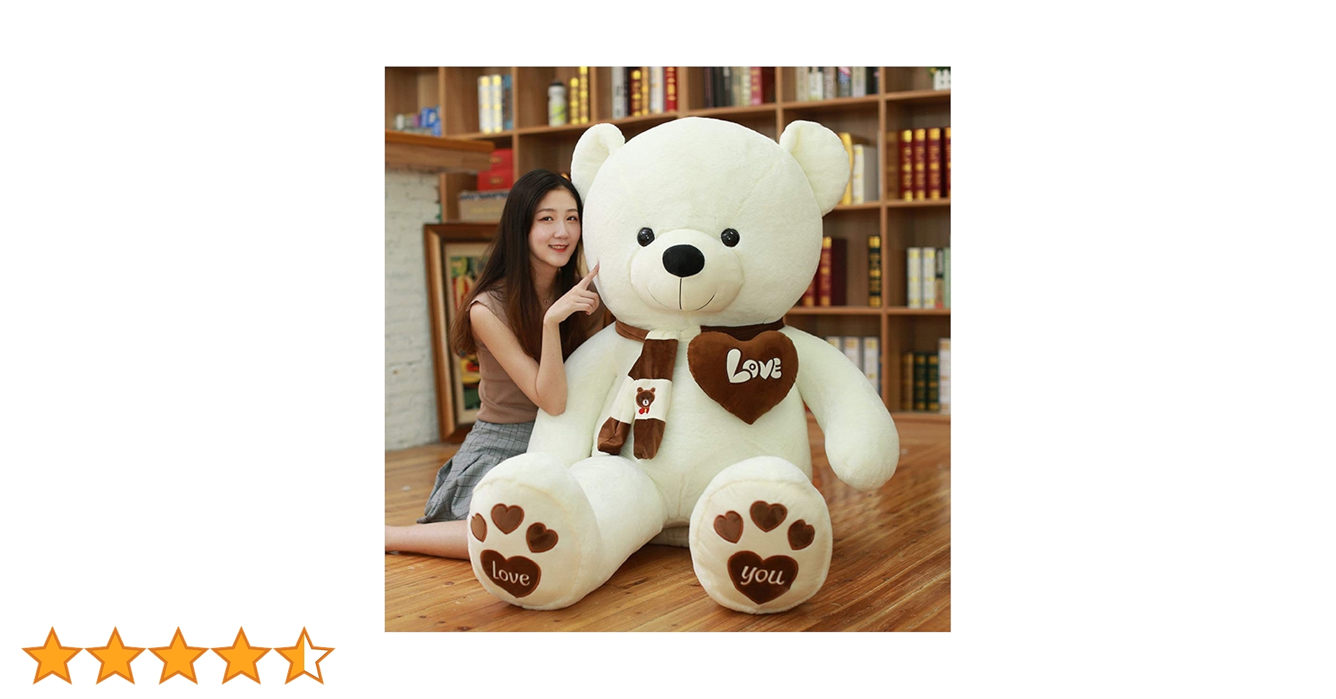 Amazon.co.jp: AMIRA TOYS ぬいぐるみ 特大 くま 可愛い熊 動物 大きい